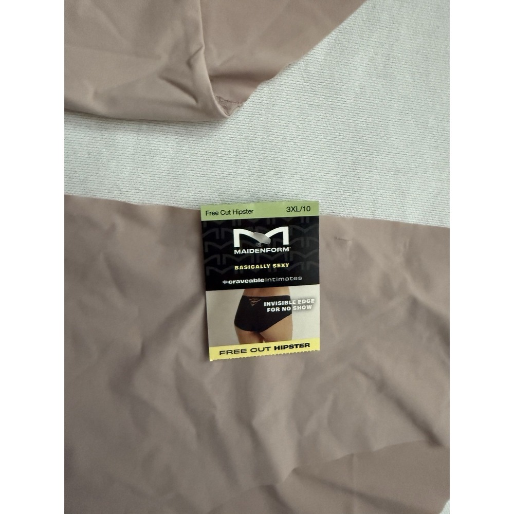 NEW Maidenform Hipster Basically Sexy Hipster Panty MUW005 3 Pair Womens 3XLarge - Picture 2 of 5